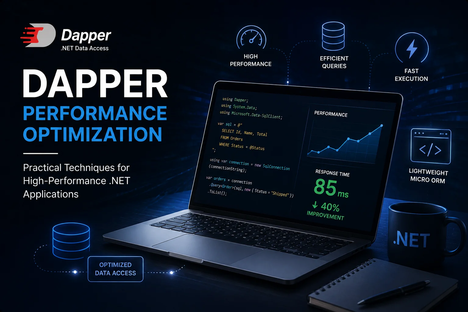 Dapper Performance Optimization: Practical Techniques for High-Performance .NET Applications