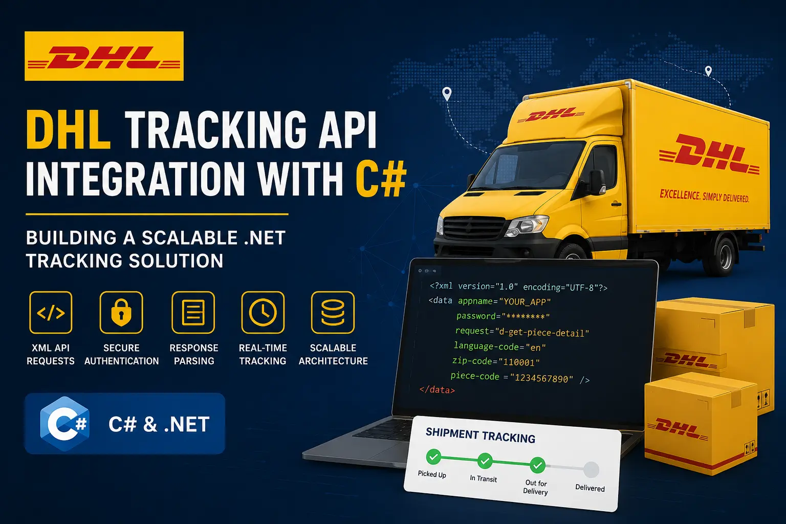DHL Tracking API Integration with C#: Building a Scalable .NET Tracking Solution