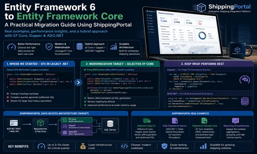 Entity Framework 6 to Entity Framework Core Migration: A Practical Guide for Legacy .NET Applications